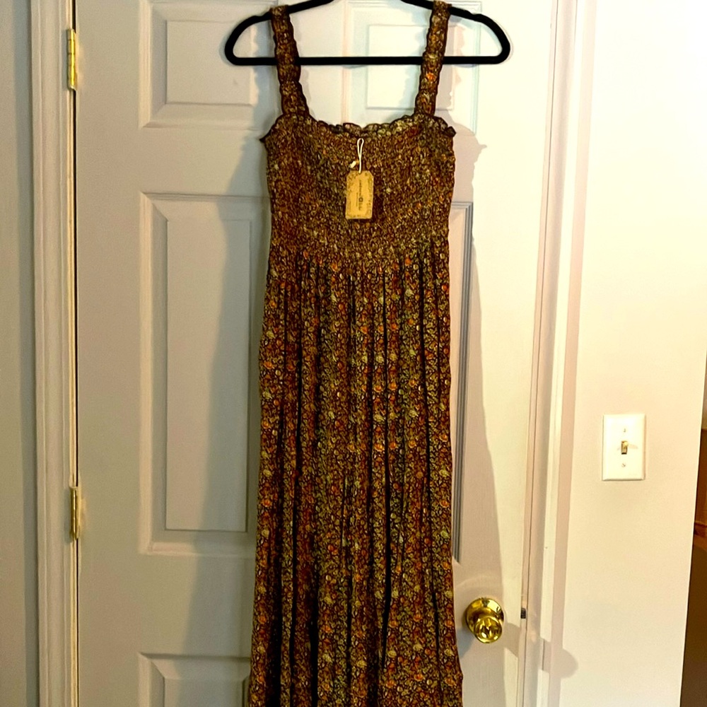 NATURAL LIFE Hippie Boho Maxi Dress NWT!!